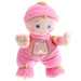 Fisher-Price: Első pajtásom rózsaszín plüss baba - Mattel
