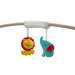 Fisher-Price: Kompakt állatos babaringató mini bölcső - Mattel