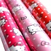 Hello Kitty hengeres csomagolópapír 3 színben