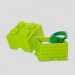 Lego tároló doboz 4 lime