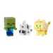 Minecraft: Kőszikla sorozat Ocelot, Zombi és Ezüstmoly 3db-os figura szett - Mattel