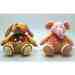 Mókás zenélő plüssállatok 20cm 4 féle szortiment - Keel Toys