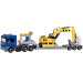 Mercedes kamion munkagéppel 49cm több változatban - Simba Toys