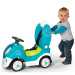 Smoby: Bubble Go 4 az 1-ben bébitaxi kék színben