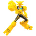 Quantum Heroes: Dinoster Delby akciófigura sárga páncéllal 20 cm