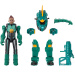 Quantum Heroes: Dinoster Oz akciófigura zöld páncéllal 20 cm
