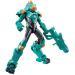 Quantum Heroes: Dinoster Oz akciófigura zöld páncéllal 20 cm