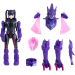 Quantum Heroes: Dinoster Trina akciófigura lila páncéllal 20 cm
