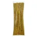 PlayBox: Arany színű zsenília szálak 100db 6mm