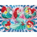 Ariel a kis hableány 2 az 1-ben 60db-os Eco puzzle és színező 70x50cm - Lisciani