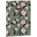 Ars Una: Flowery green virágos gumis dosszié A/4-es méret