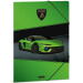 Ars Una: Zöld Lamborghini gumis dosszié A/4-es méret