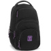Ars Una: Girl's Black-Violet Cordura iskolatáska hátizsák AU-2 32x46x22cm