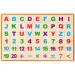 Asztali mágnestábla betűkkel és számokkal - Woodyland