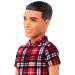 Barbie: Fashionistas Ken fiú baba kockás ingben - Mattel