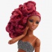 Barbie Looks vörös hajú baba ezüst ruhában - Mattel