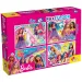 Barbie mágikus világa 4x48db-os maxi padló puzzle 35x25cm - Lisciani