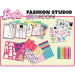 Barbie Style Icon színező és öltöztető szett - Lisciani