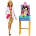 Barbie: Gyermekorvos játékszett gyerekbabával - Mattel