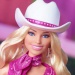 Barbie The Movie: Barbie baba rózsaszín western ruhában - Mattel