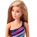 Beach Barbie baba kék-sárga ruhában - Mattel