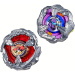 Beyblade X: Dupla csomag - Beat Tyranno 4-70Q &amp; Knife Shinobi 4-80HN pörgettyű - Hasbro