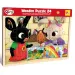 Bing és barátai 24db-os fa keretes puzzle - Lisciani