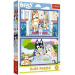 Bluey 2x24db-os puzzle - Trefl