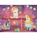 Bluey esti mese 2 az 1-ben 24db-os puzzle és színező 35x25cm - Lisciani