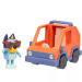 Bluey játékszett - Bluey és 4x4 -es autója