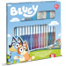 Bluey nyomdakészlet filcekkel 18db-os szett - Multiprint