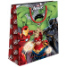 Luna: Marvel Bosszúállók ajándéktáska szuperhősös mintával 26x32x12cm