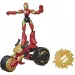 Bosszúállók Bend and Flex Rider Vasember figura motorral - Hasbro