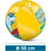 Cápa mintás felfújható strandlabda 50cm - Mondo Toys