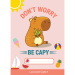 ICO: Süni Capybara mintás leckefüzet A/5-ös