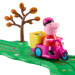 Whizz-Around Peppa malac biciklivel játékszett