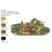 Italeri 1/56 Char B1 Bis tank makett
