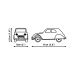COBI: Citroen Type H Car Transporter &amp; 2CV Type AZ autó építőjáték (24627)