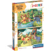 Micimackó kalandjai 2x60db-os Supercolor puzzle - Clementoni