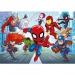 Marvel Szuperhősök színezhető kétoldalas puzzle 60 db-os - Clementoni