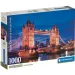 Tower Bridge éjjel HQC 1000db-os puzzle poszterrel - Clementoni