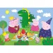 Peppa malac Supercolor 2 az 1-ben puzzle 2x20db-os - Clementoni
