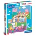 Peppa Malac 2x60db-os puzzle - Clementoni
