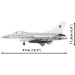 COBI: Armed Forces F-16AM Fighting Falcon építőjáték (5893)