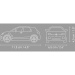COBI: Renault 5 E-Tech fehér autó építőjáték (24675)