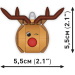 COBI: Karácsonyfadísz rénszarvas építőjáték (20014)
