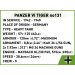 COBI: Panzer VI Tiger no131 építőjáték (2588)