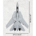 COBI: Top Gun F-14A Tomcat™ építőjáték (5811A)