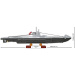 COBI: WW II U-Boot U-52 (Type VIIB) hajó építőjáték (4852)
