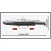 COBI: WW II U-Boot VIIB U-47 építőjáték (4858)